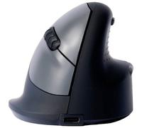 R-Go HE Break - Ratón ergonómico inalámbrico para Manos pequeñas, Bluetooth 5.0, Clic silencioso, con Software Anti-Tendinita, ratón Vertical Recargable, 2400 dpi Ajustable y 5 Botones, Color Negro