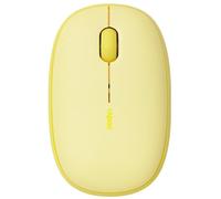 Ratón Rapoo M660 Silent Bluetooth RF Wireless 1300 DPI Amarillo Silencioso