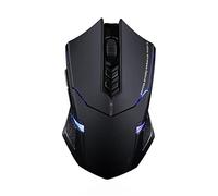 Ratón Ratón inalámbrico Ratón de computadora for computadora portátil Juegos USB Ratones ergonómicos Dispositivo señalador Silencioso Fotoeléctrico USB 2.4GHz Transmisión bidireccional Ergonomía(Schwa