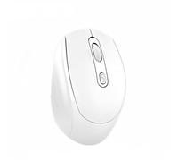 Ratón Ratón inalámbrico Ratón de computadora for juegos de computadora portátil Ratones ergonómicos recargables Bluetooth Dispositivo señalador Fotoeléctrico Ajuste de DPI de modo dual de 2,4 GHz(Whit