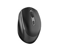 Ratón Ratón inalámbrico Ratón de computadora for juegos de computadora portátil Ratones ergonómicos recargables Bluetooth Dispositivo señalador Fotoeléctrico Ajuste de DPI de modo dual de 2,4 GHz(Schw