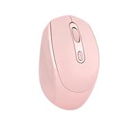 Ratón Ratón inalámbrico Ratón de computadora for juegos de computadora portátil Ratones ergonómicos recargables Bluetooth Dispositivo señalador Fotoeléctrico Ajuste de DPI de modo dual de 2,4 GHz(Roze