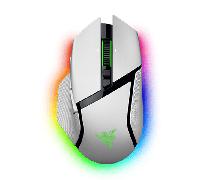 Razer Basilisk V3 Pro 35K - Ratón ergonómico inalámbrico Totalmente Personalizable para Juegos con RGB cromático - Sensor óptico de 35K (Rueda configurable, 13 Controles Personalizables) Blanco