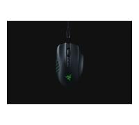 Razer Naga V2 Pro - Ratón Inalámbrico para Juegos MMO con Rueda HyperScroll Pro, 3 Placas Laterales Intercambiables, Sensor Focus Pro 30K, Interruptores Ópticos de Ratón Gen-3, Bluetooth, Negro