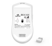 Ratón de juego - REDRAGON - K1NG PRO MAX - Sensor PixArt 3395 - Multi-conexión (por cable/Bluetooth/2,4 GHz) - Botones programables