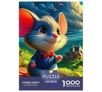 Ratón, Rompecabezas De 1000 Piezas, Experiencia Inmersiva Que Fortalece Observación, Resolución De Problemas Y Paciencia, Ideal Para Momentos Tranquilos Y Reflexión Personal, Apto Para Mayores De 12 A