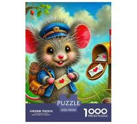 Ratón, Rompecabezas De 1000 Piezas, Experiencia Inmersiva Que Fortalece Observación, Resolución De Problemas Y Paciencia, Ideal Para Momentos Tranquilos Y Reflexión Personal, Apto Para Mayores De 12 A