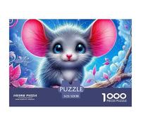 Ratón, Rompecabezas De 1000 Piezas, Juego Estimulante con Competencia Amistosa, Desafío Mental Y Diversión, Pasatiempo Grupos, Reuniones Y Momentos De Convivencia, Apto para Mayores De 1