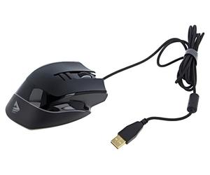 Ratón SAVGM-VALIANT VALIANT negro, rojo USB A óptico, con cable de 1,8 m Il. ...