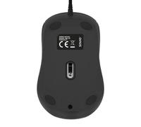 Ratón Savio MB-02 Alámbrico USB 1200 DPI Negro Plug and Play