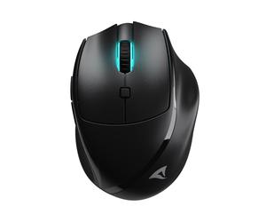 Ratón Sharkoon OfficePal M25W Negro - ratón inalámbrico con 4000 ppp máx., sólo 69 gramos de peso y sensor PixArt PAW3104