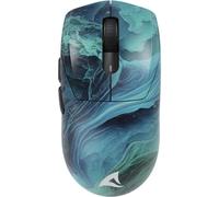 Ratón Sharkoon SKILLER SGM25W Gaming RF Wireless USB 12000 DPI Azul Turquesa