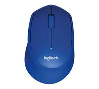 Ratón silencioso LOGITECH M330 Silent Plus - Inalámbrico - Azul