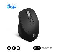Ratón Ergonómico Inalámbrico por Bluetooth/ 2.4GHz Subblim Comfort Ergo Dual Battery/ Batería recargable/ Hasta 2400 DPI/ Negro