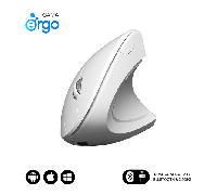 SUBBLIM Glide Vertical Ergo Wired Mouse White
