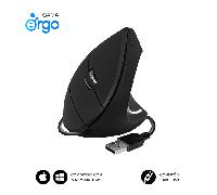 RATON SUBBLIM GLIDE VERTICAL ERGO WIRED BLACK