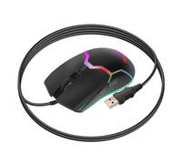 Ratón Swissten 59107220 Gaming USB Cableado 7200 DPI Negro RGB 6 Botones