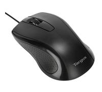 Ratón Targus AMU81AMGL USB 1000 DPI Ambidextro Negro Antimicrobiano