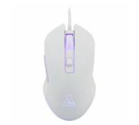 The G-Lab Kult Helium - RATÓN Gaming - 800 a 6400 dpi Sensor óptico, Retroiluminación 7 Colores LED, 6 Botones - Cómodo y Ligero - Compatible con PC/Mac/Xbox One/ PS4/PS5 (con Cable)