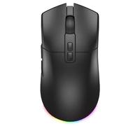 Ratón The G-Lab KULT-SILICIUM Bluetooth RF 12000 DPI Negro RGB