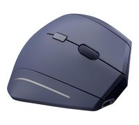 Ratón TnB Vertical Ergonómico Inalámbrico Bluetooth 1600DPI Azul Recargable