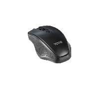 Ratón TooQ TQMW-1102-B inalámbrico 1600 DPI Negro mano derecha
