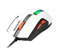 Ratón TRACER Gamezone Cool USB Tipo A 12000 DPI Blanco Iluminación 7 Botones
