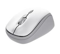 Ratón Mini Inalámbrico Trust Yvi+ Multidispositivo/ Hasta 1600 DPI/ Blanco