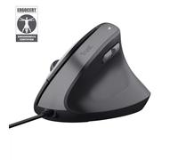 SOURIS ERGONOMIQUE FILAIRE BAYO II NOIR