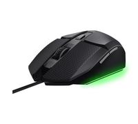 GXTrust 121 Felox+ Ratón Gaming con 6 Botones Programables, 10000 dpi, Iluminación LED Multicolor, Software Incluido, Cable USB 180 cm, Almohadillas de Agarre, Mouse Gamer para PC, Portátil, Negro