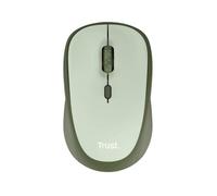 Ratón Trust inalámbrico 1600 DPI compacto ecológico Silent ajustable Verde