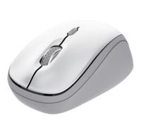 Ratón Trust inalámbrico 1600 DPI multidispositivo plástico reciclado blanco