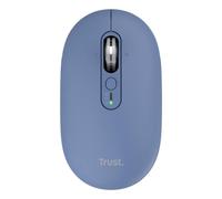 Ratón Trust Seron Slim Multi inalámbrico RF Bluetooth 3200 DPI azul clic silencioso