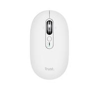 Ratón Trust Seron Slim Multi inalámbrico RF Bluetooth 3200 DPI blanco silencioso
