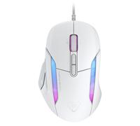 Turtle Beach Kone II: ratón con Cable ergonómico RGB para Juegos, Sensor óptico de 26 000 PPP, interruptores ópticos de 100 Millones de clics, Blanco ártico