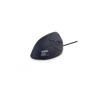 Urban Factory Ratón vertical EMR01UF-N ergonómico USB para diestros 2400 DPI negro