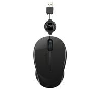 Ratón USB móvil Speedlink BEENIE, longitud de cable ajustable, 3 botones silenciosos, resolución de 1.200 ppp