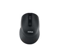 Ratón USB Negro 800-1600 DPI Diseño Ergonómico Selector de Sensibilidad