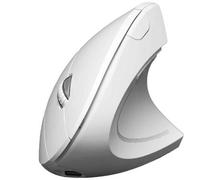 Ratón Ergonómico Inalámbrico por Bluetooth/ 2.4GHz Subblim Glide Vertical Ergo Dual Battery/ Batería Recargable/ Hasta 1600 DPI/ Blanco