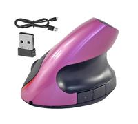 Ratón Vertical - Ratón Inalámbrico Ergonómico, Diseño De Muñequera Ratón Comfort, Ratón Inalámbrico Recargable, Ratón De Ordenador Para Escritorio, Ratón de Alivio de Muñequera Para Portátil
