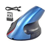 Ratón Vertical - Ratón Inalámbrico Ergonómico, Diseño De Muñequera Ratón Comfort, Ratón Inalámbrico Recargable, Ratón De Ordenador Para Escritorio, Ratón de Alivio de Muñequera Para Portátil
