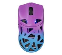 Ratón White Shark DAGONET Bluetooth Óptico 12000 DPI Azul Púrpura Iluminación