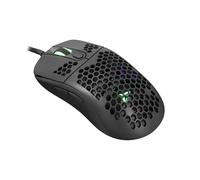 Ratón White Shark GALAHAD Ambidextro USB tipo A 7200 DPI Negro Iluminación