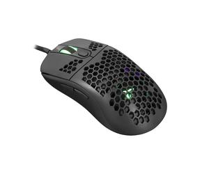 Ratón White Shark GALAHAD Ambidextro USB tipo A 7200 DPI Negro Iluminación