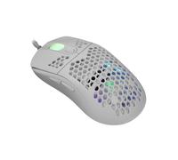 Ratón White Shark GALAHAD White Ambidextro USB tipo A 7200 DPI Iluminación RGB