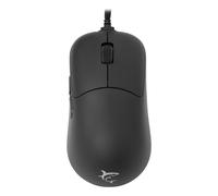 Ratón White Shark GRAPHENE Ambidextro USB Type-A + PS/2 12400 DPI Negro