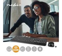 Ratón y teclado | Inalámbrico | Conectividad de mouse y teclado: USB | 800 / 1200 / 1600 ppp | DPI ajustables | QWERTZ | Diseño DE