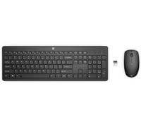 Ratón Y Teclado Inalámbricos Hp 235 (Combinados), Juego De Escritorio Negro, - Idioma Qwertz Aleman