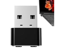 Ratones automáticos Wiggler - Movimiento USB Wiggler - Sin software Plug & Play Undetectable Jiggler Shaker Puerto USB simula el movimiento para evitar que el portátil entre en reposo