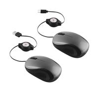 Ratones de viaje para portátil Silencioso Ergonómico Óptico Portátil | Ratones USB C portátiles retráctiles PC Mujeres, Gamers, Programadores, Nómadas Digitales, Hogar, Oficina, Negocios,